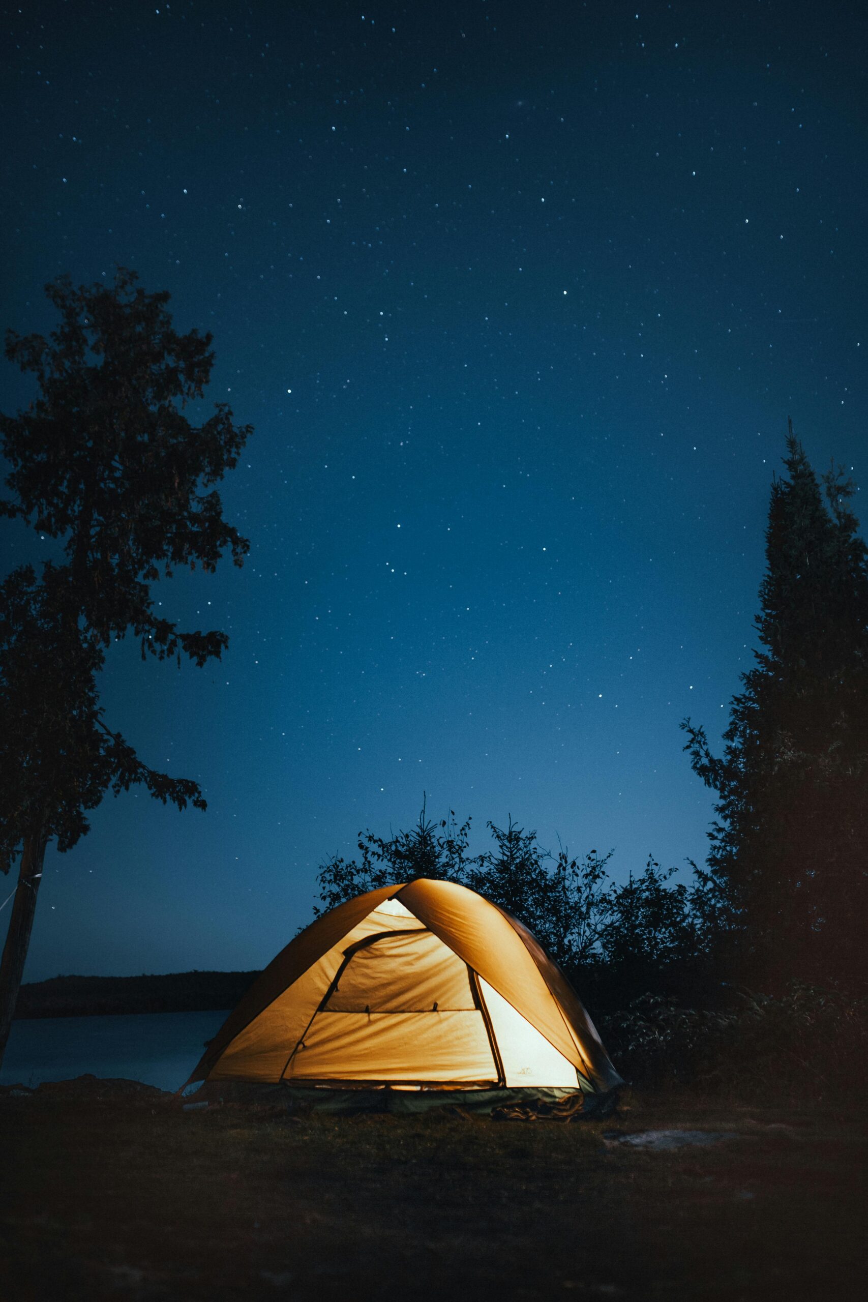 camping inside national park